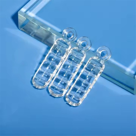 Small Size Transparent Quartz Boat