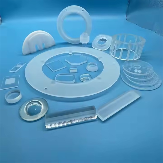 99.99% high purity laser slotted quartz plate manufacturer