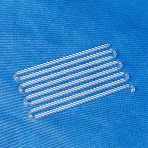 U-shaped Fused Silica Tube