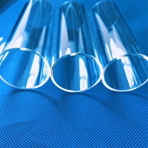 3-300mm High Purity Transparent Pyrolysis Furnace Quartz Glass Tube