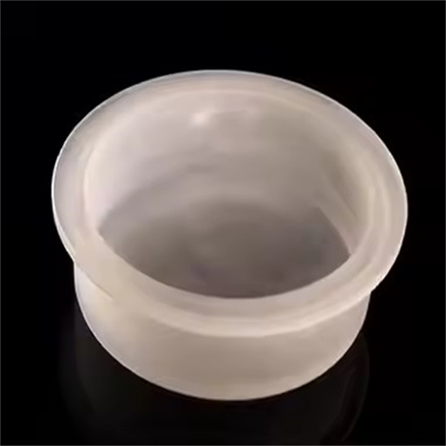 Crucible en verre à quartz givré à plusieurs usage