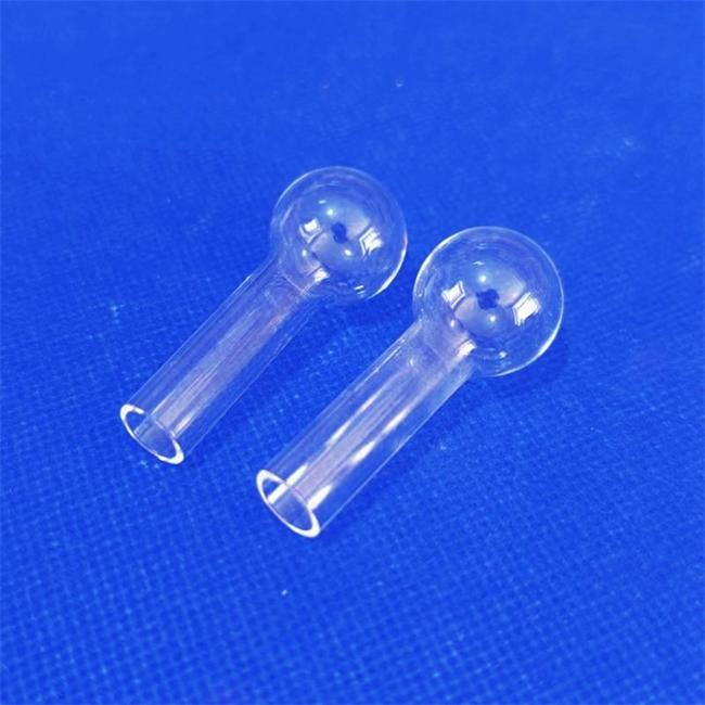 Manufacturer of blown spherical head quartz tube