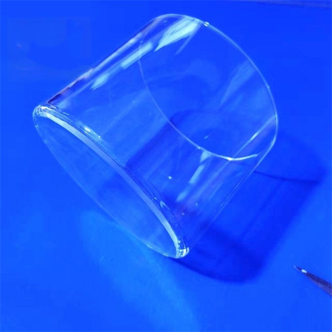 Cylindrical closed quartz tube
