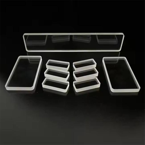Large Diameter Transparent Observation Window Optical Quartz Plate