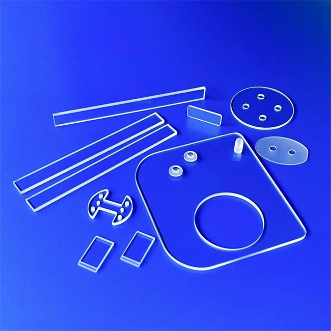 Cutting process of quartz glass
