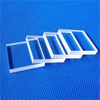 Plaque de verre à quartz carré transparent 50x50x1mm