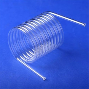 Tubo de vidrio de cuarzo con coeficiente de expansión térmica baja de 5-50 mm