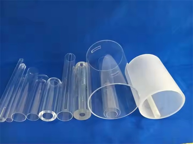 Diamètre des tubes de quartz de fournaise 100-800 mm