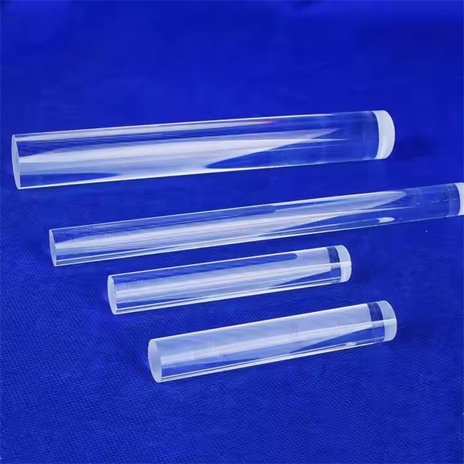 High purity optical 1200 degree fused silica rods