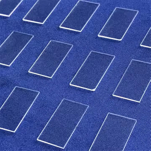Diamètre 0,5 à 500 mm plaque de silice fusionnée de haute pureté de haut