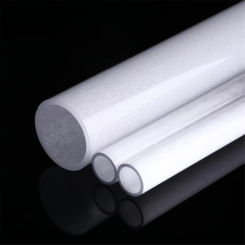 0.5-600mm Diameter Milky White Fused Silica Lamp