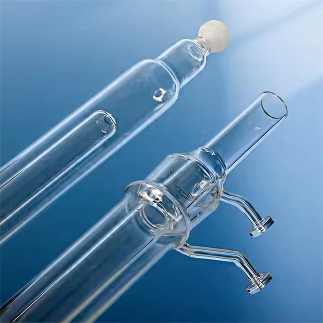 Quartz condenser tube