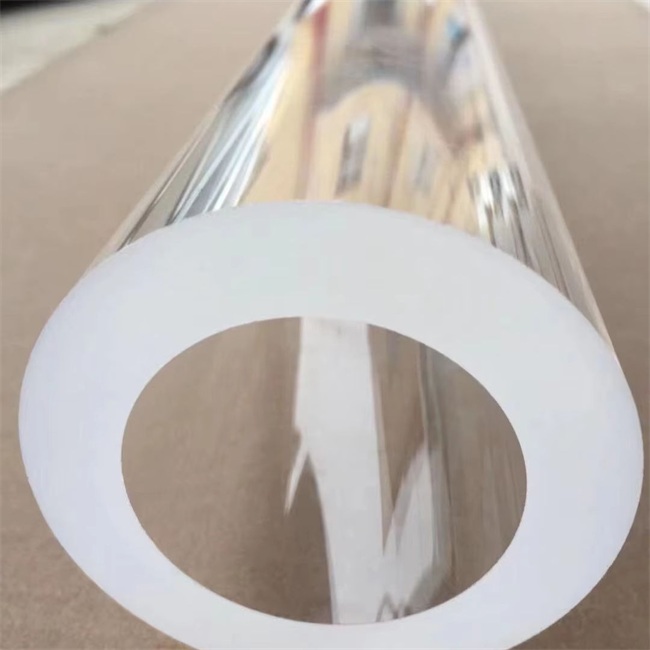 Transparent thick-walled 300-3000mm large diameter quartz tube