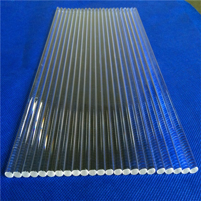 High hardness quartz rod