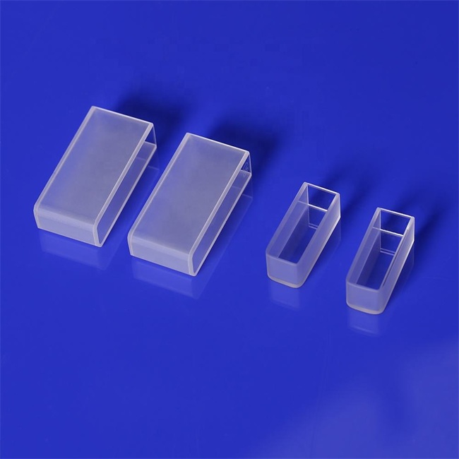 2-40mm laboratory quartz cuvette factory