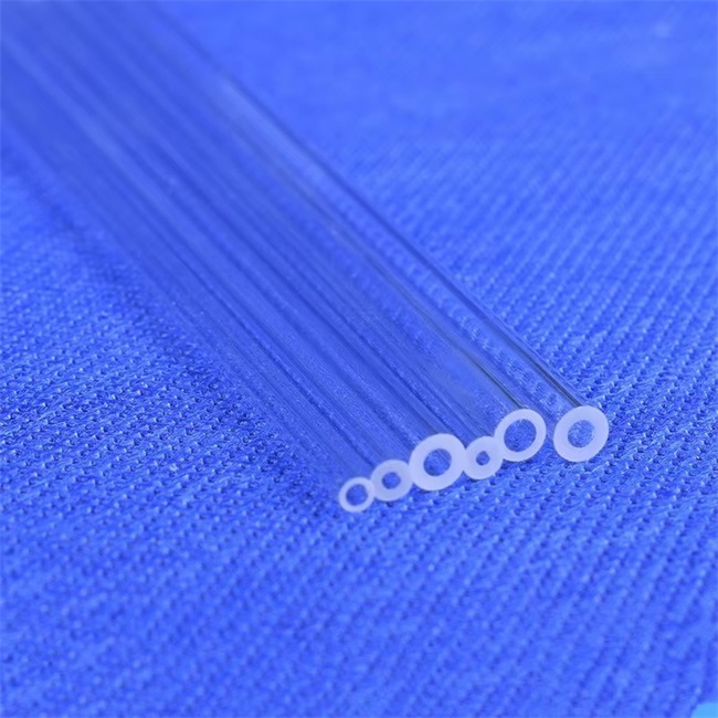 Diamètre 0,5 à 20 mm Capillaire de silice fusionnée transparente-1