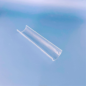 High Purity 5-500mm Transparent Carhed Quartz Tube