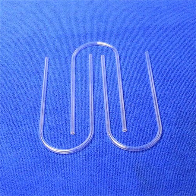 U-shaped quartz tube