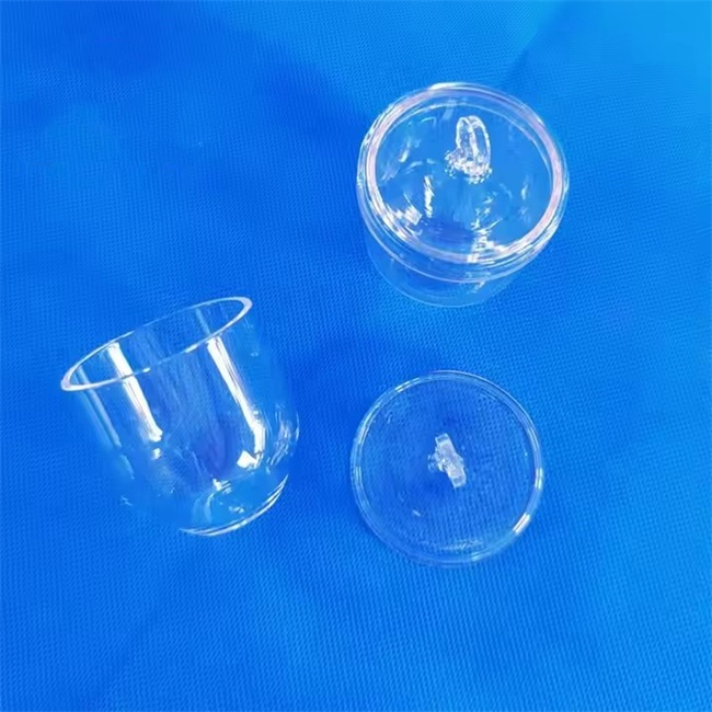 Laboratory High-purity Transparent Quartz Crucible