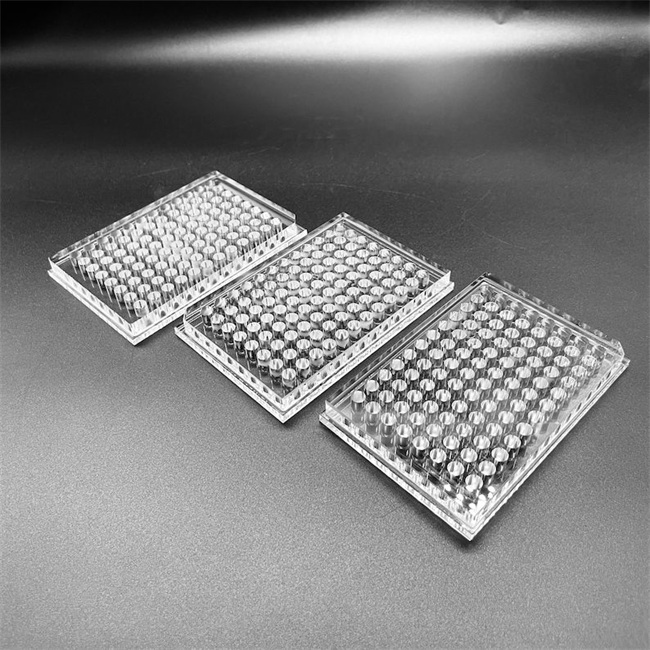 96-well transparent quartz plate factory