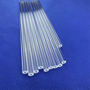 Semiconductor Round Fused Silica Tube