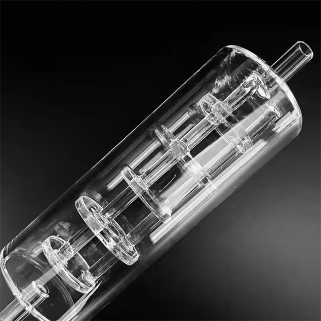 Heat resistant irregular semiconductor quartz heating tube accessory factory