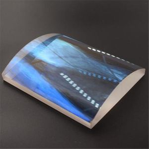  Custom Transparent Convex Fused Quartz Plate