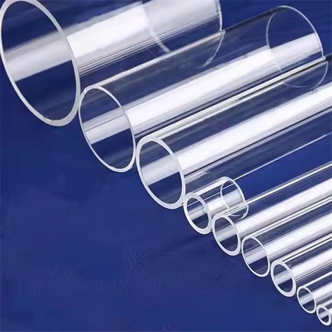 Laborspezifische 1-10 mm transparente Quarzrohre für die chemische Forschung