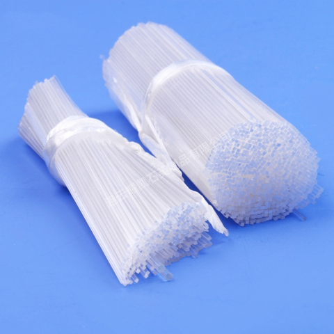 Transparenter Kapillarquarzrohr mit 10 mm Durchmesser