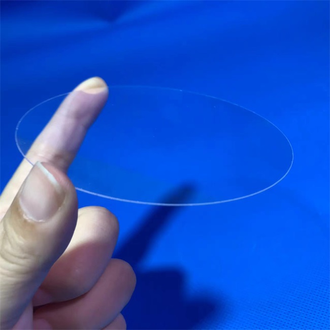 Ultra-thin Round Quartz Glass Plate