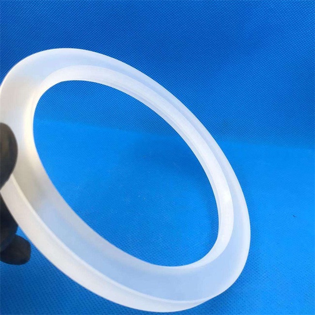 Matte semi transparent quartz ring factory