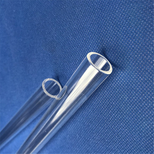 10mm Diameter Transparent Quartz Tube