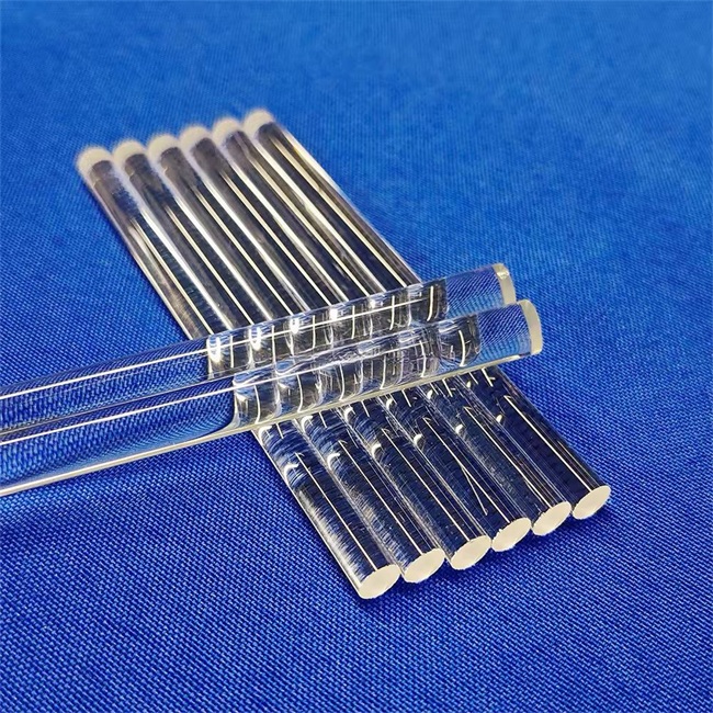 Small and short quartz rods