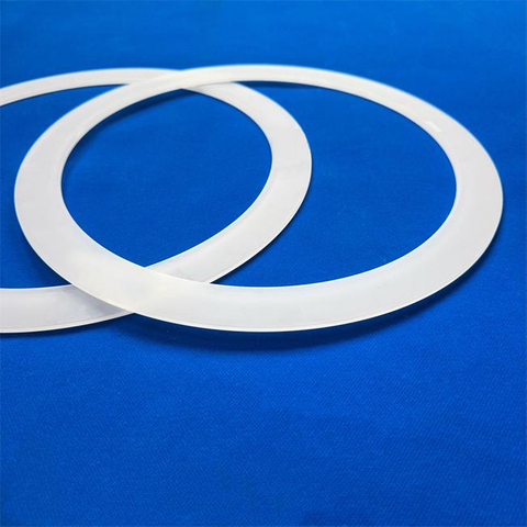 Translucent Frosted Quartz Ring