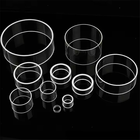 Electric Heating Element Infrared Transparent Quartz Glass Tube