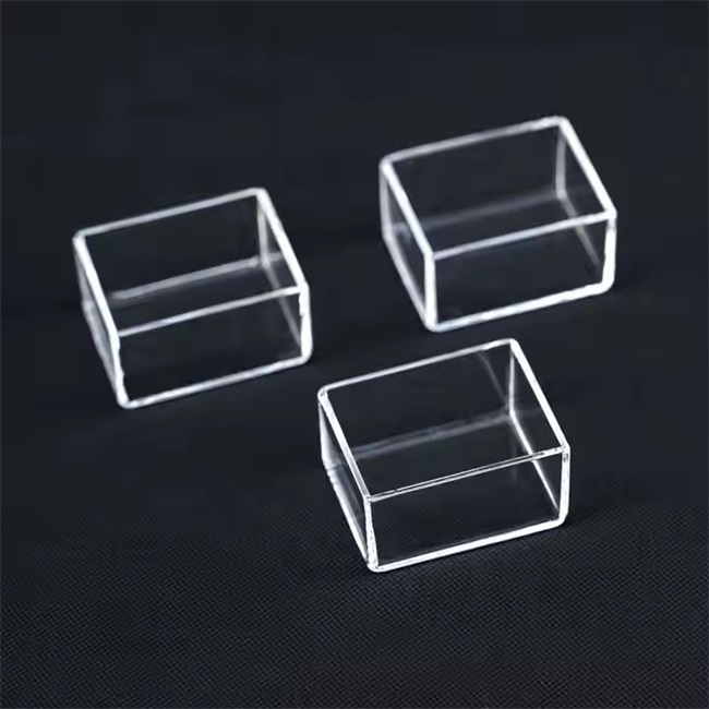 Chaboratoire chimique Transparent Quartz Glass Crucible