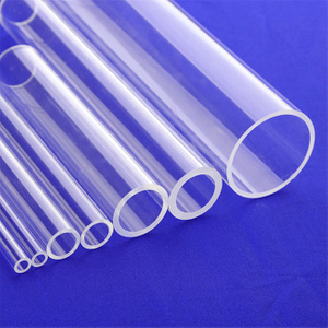 Tube de quartz avec un diamètre extérieur de 40 mm à 1800 ° C