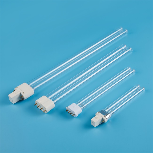 UV germicidal lamp quartz glass tube