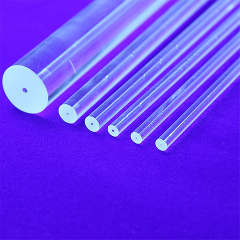 Tube de quartz renforcé de paroi épaisse