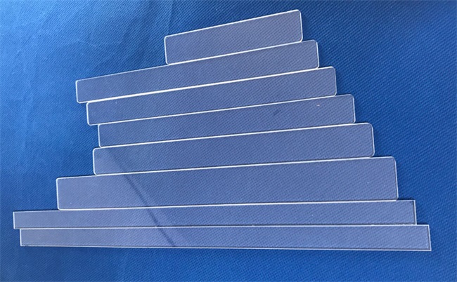 Placa de vidro de quartzo resistente a alta temperatura