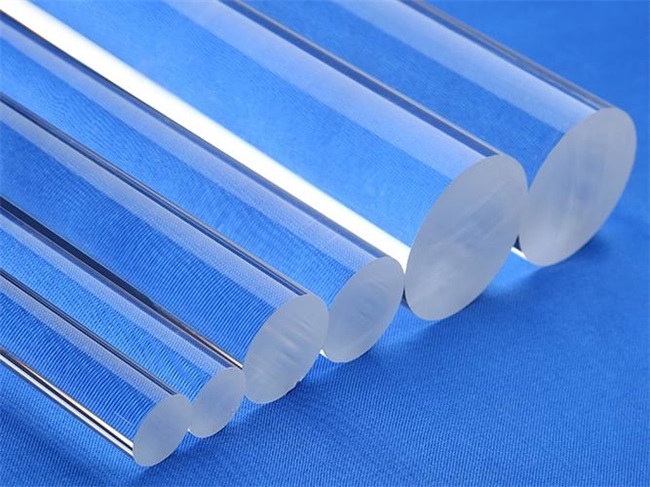 High temperature furnace support quartz rods