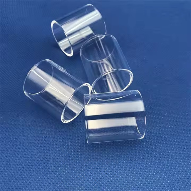 Tubo de vidrio de cuarzo de transmisión infrarroja