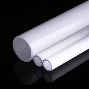 Diámetro 0.5-600 mm tubo de calentamiento de sílice blanca láctea