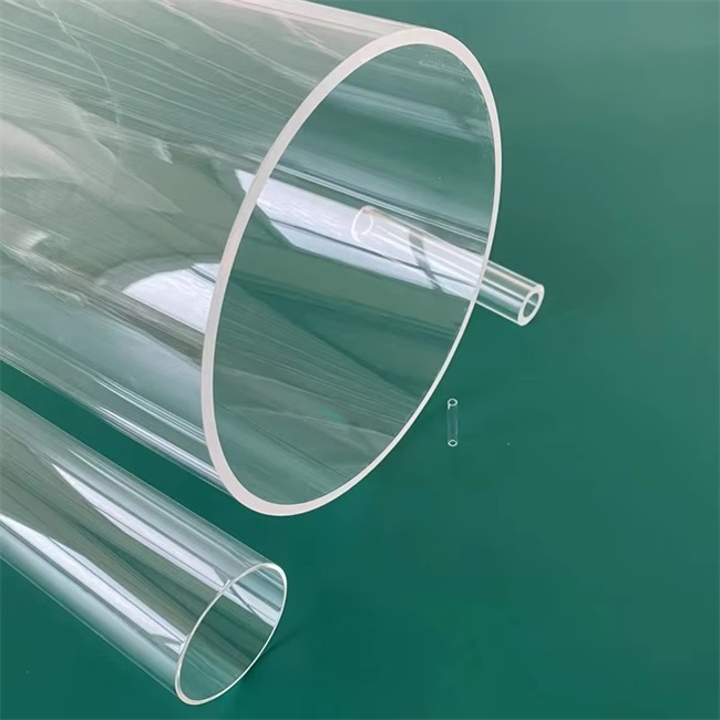 300mm Large Diameter Quartz Cylindrical Tube