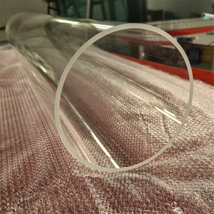 Tube de silice fondu de thermocouple de grand diamètre de 150 pouces