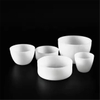 1200 ℃ High Temperature Resistant Milky White Laboratory Quartz Crucible