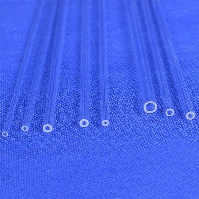 Diamètre 0,5 à 20 mm Capillaire de silice fusionnée transparente