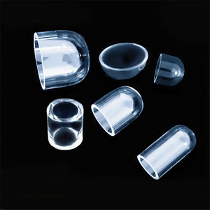 10-100ml Transparent Quartz Crucible
