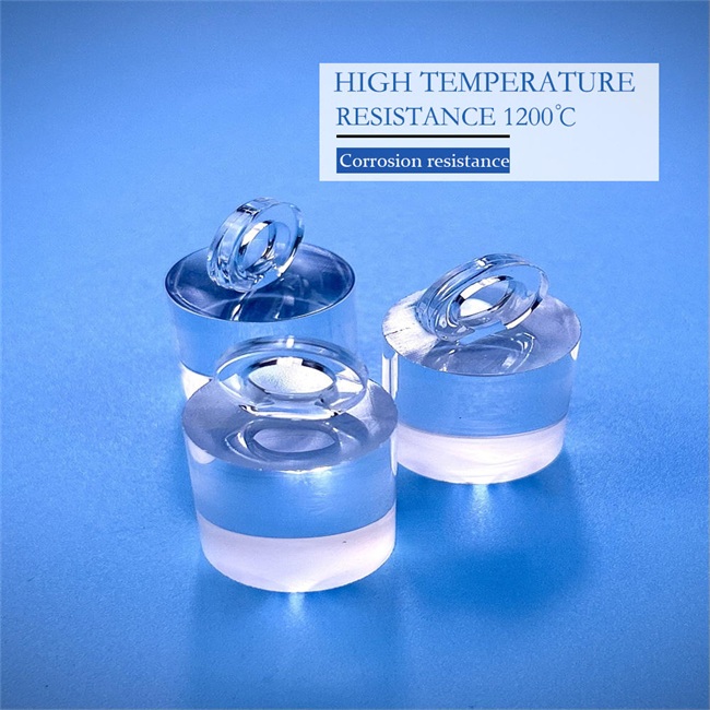 High purity transparent quartz rod for laboratory testing-1