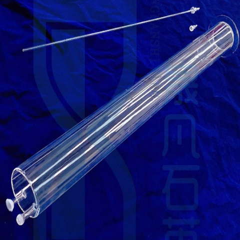 3-300mm Tube Furnace Airless Quartz Glass Tube